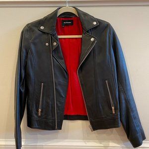 NWOT The Kooples Leather Jacket XS